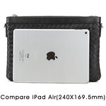 Leather Business Clutch Bag Supplier - Fashion Design Wholesale Real Genuine Black