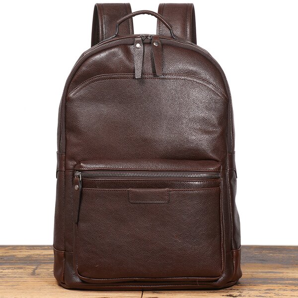 Leather Backpack Factory - Wholesale Fashion School Style Full Grain Laptop Bag