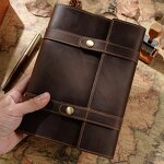 Leather Workbook Supplier - Factory Drop Shipping Full Grain Travel Account Book
