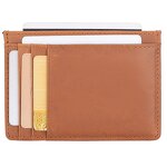 Leather ID Card Holder Manufacturer - Rfid Blocking Genuine Full Grain Thin Credit