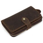 Leather Clutch Bag Manufacturer - Customize Design Hot Sale Genuine Crazy Horse