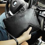 Leather Clutch Wrist Bag Supplier - Supplier Fashion Style Classic Design Genuine