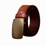 Leather Belts Supplier - Birthday Gift Man 3.8cm Wide OEM ODM Genuine Full Grain
