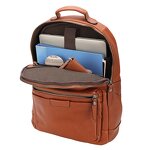 Leather Backpack Supplier - Hot Selling Brown Full Grain for Student Laptop