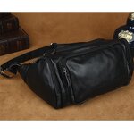 Leather Waist Bag Supplier - Tiding OEM ODM Custom Logo Adjustable Outdoor Large