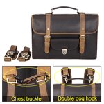 Leather Laptop Backpack Manufacturer - TIDING Supplier Custom Full Grain Cowhide