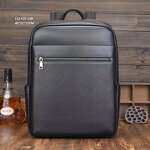 Leather Backpack Manufacturer - Hot Selling Low Price Black Full Grain Business