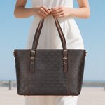 Leather Handbag Supplier - Full Logo Custom ODM OEM Gift Christmas Retro Crazy