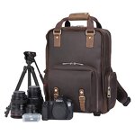 Leather Camera Backpack Supplier - Hot Sale Wholesale Latest Design Durable Hiking