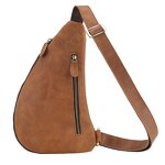 Leather Crossbody Sling Bags Supplier - Hot Selling Vintage Design Customize Crazy