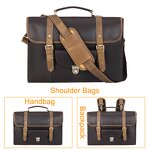 Leather Laptop Backpack Manufacturer - TIDING Supplier Custom Full Grain Cowhide