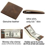 Leather Card Holder Supplier - High Quality Hot Sale Customize Cowhide RFID