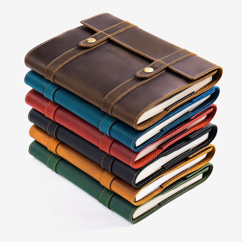 Leather Workbook Supplier - Factory Drop Shipping Full Grain Travel Account Book