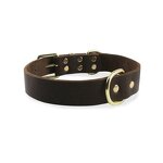 Leather Pet Collar Manufacturer - Custom Size Handmade Cow Hide Genuine Real