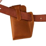Leather Waist Bags Supplier - Custom OEM ODM Cow Hide Men Vintage Real Genuine