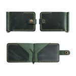 Leather Cardholder Wallet Manufacturer - Multicolor Cowhide Slim Full Grain with Clip
