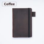 Leather Diary Journal Manufacturer - Full Grain Workbook Paper Notebook with Card