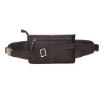 Leather Waist Bag Manufacturer - Manufacture Wholesale Vintage Light Brown Sport