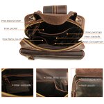 Leather Chest Bag Manufacturer - Hot Sale Design Custom Vintage Mini Crazy Horse