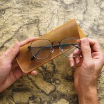 Leather Glasses Case Supplier - Factory Wholesale High Quality Pen Pencil Bag for