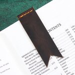 Leather Bookmark Manufacturer - Hot Sale Creativity Custom Shape Design Real Cow