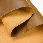 Leather Supplier - Colors Custom Genuine Light Brown Crazy Horse Cow Hide