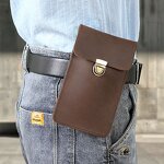 Leather Waist Bag Supplier - Vintage Crazy Horse Handcrafted Genuine Multifunctional