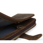 Leather Clutch Bag Manufacturer - Customize Design Hot Sale Genuine Crazy Horse