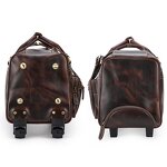 Leather Travel Luggage Bag Manufacturer - High Quality Customized Suitcase With Wheels