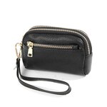 Leather Purse Supplier - Drop Shipping Genuine Full Grain Zipper Wallet Lady