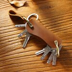 Leather Card Key Holder Manufacturer - Custom Design Vintage Full Grain Cowhide