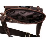Leather Fanny Pack Supplier - Tiding Custom Brand Logo Color Design Vintage Sport