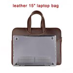 Leather Business Bag Manufacturer - New Design Simple Style Genuine Laptop