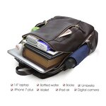 Leather Laptop Backpack Supplier - New Fashion Large Custom Travel School Bag