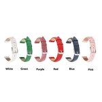 Leather Watch Strap Supplier - Original Factory Cowhide Calfskin White Pink for