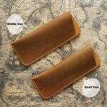 Leather Glasses Case Supplier - Factory Wholesale High Quality Pen Pencil Bag for