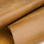 Leather Supplier - Colors Custom Genuine Light Brown Crazy Horse Cow Hide