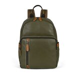 Leather Laptop Backpack Supplier - New Arrival Green and Black Full Grain Business