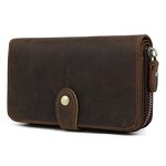 Leather Clutch Bag Manufacturer - Customize Design Hot Sale Genuine Crazy Horse