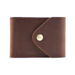 Leather Cardholder Manufacturer - Custom Brand Logo Color Multicolor Crazy Horse