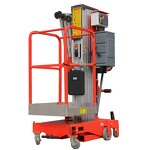 Single Mast Platform Manufacturer - OEM/ODM 5-12M AC Battery Aluminum Mast with CE