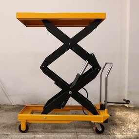 Hydraulic Lift Table Manufacturer - OEM/ODM 150-1000kg Manual Scissor Lift Cart