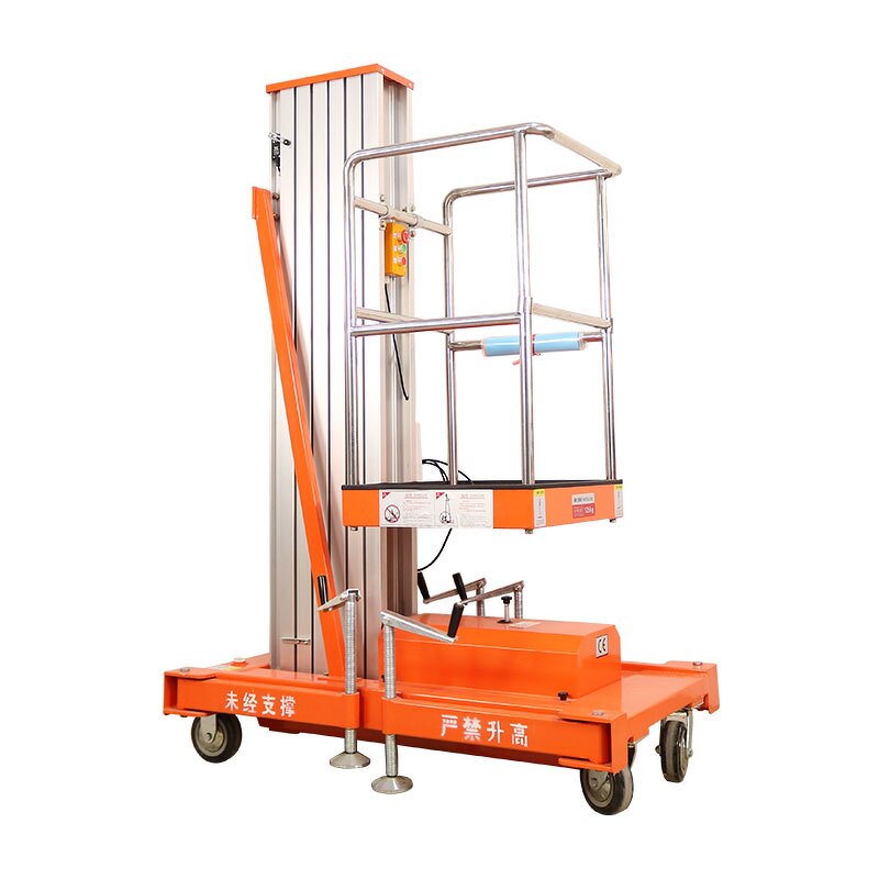 Aluminum Mast Lift Manufacturer - OEM/ODM 6-Meter Vertical Mast Lift