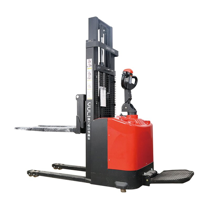 Electric Stacker Manufacturer - OEM/ODM Hydraulic Forward Reach Standing on Driving