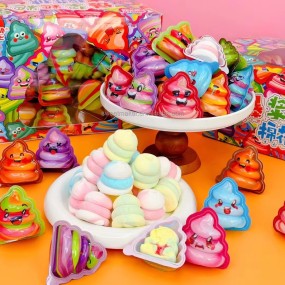 Poop Marshmallow Factory - OEM 2025 Wholesome Fruity Flavored