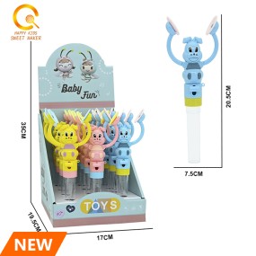 Rabbit Candy Toy Factory - OEM Banging Cymbals Tube Toy Plastic