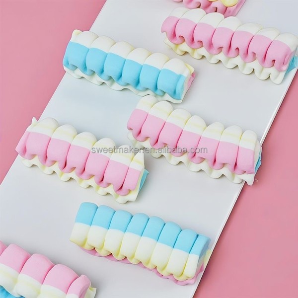 Layered Marshmallow Manufacturer - OEM 2025 Wholesome Fruity Flavored