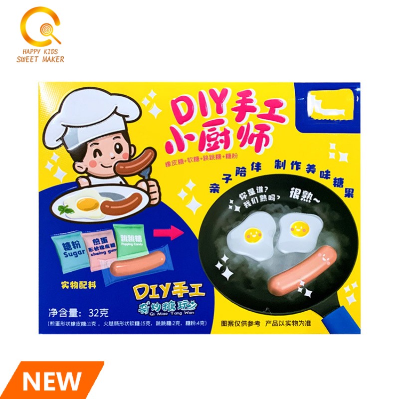 Fried Egg Candy Manufacturer - Bulk DIY Gummy Popping Candy Creative