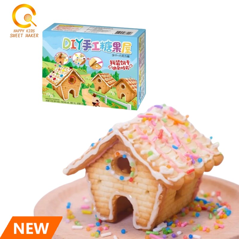 Biscuit Candy House Manufacturer - OEM New Style DIY Snack Food