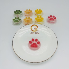 Cat Paw Jelly Supplier - OEM Cute Bear Paw Shape Multi-Colored